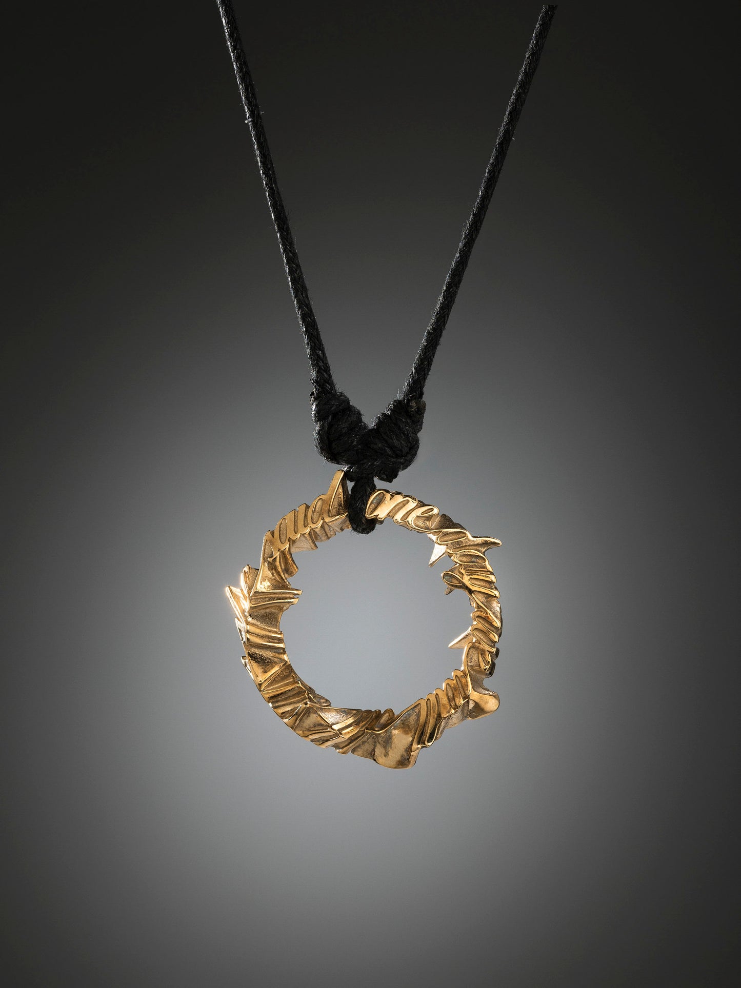 Touching My Heart She Said, One Day We Will All Be On The Same Side | Bronze